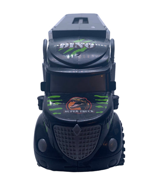 Dino Super Truck Miniature Dinosaur / Toy Car Carrier | Holds 12+