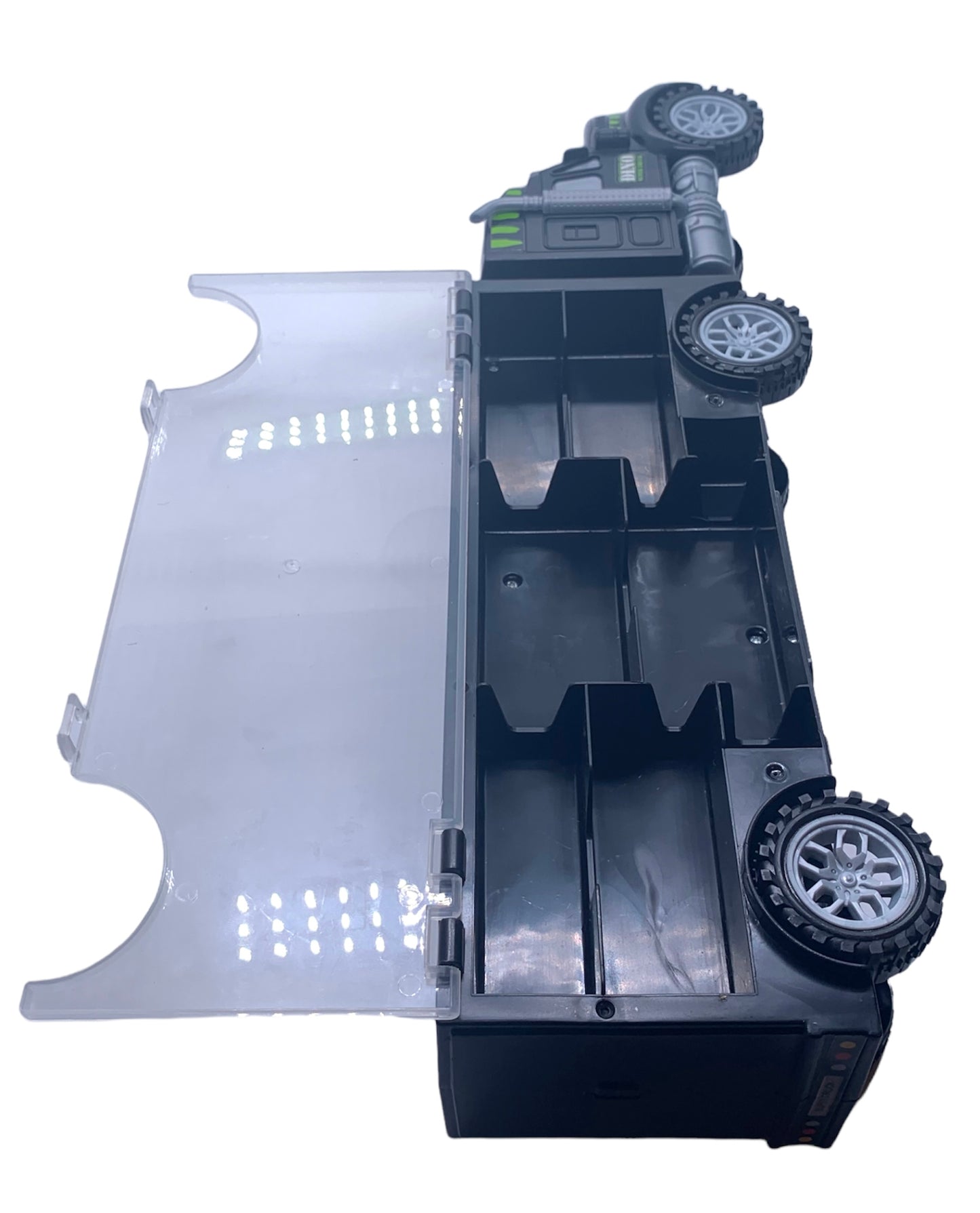 Dino Super Truck Miniature Dinosaur / Toy Car Carrier | Holds 12+