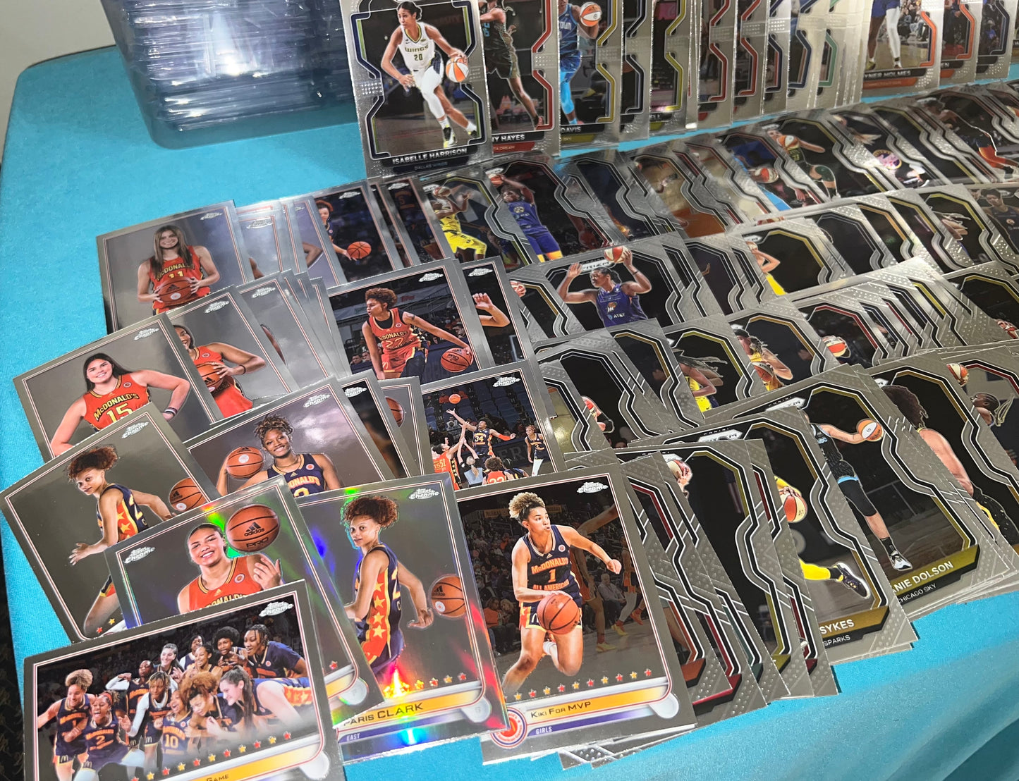 2021-2022 Topps & Panini WNBA 190 Plus Basketball Card Lot