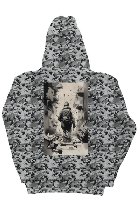 Camo Heavyweight Graphic Hoodie