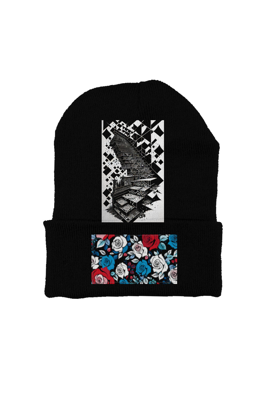 Graphic Beanie - Storm The Rose Castle