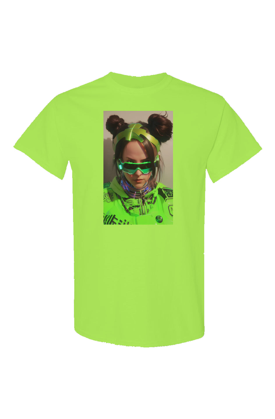 Neon Green T-Shirt - 2077