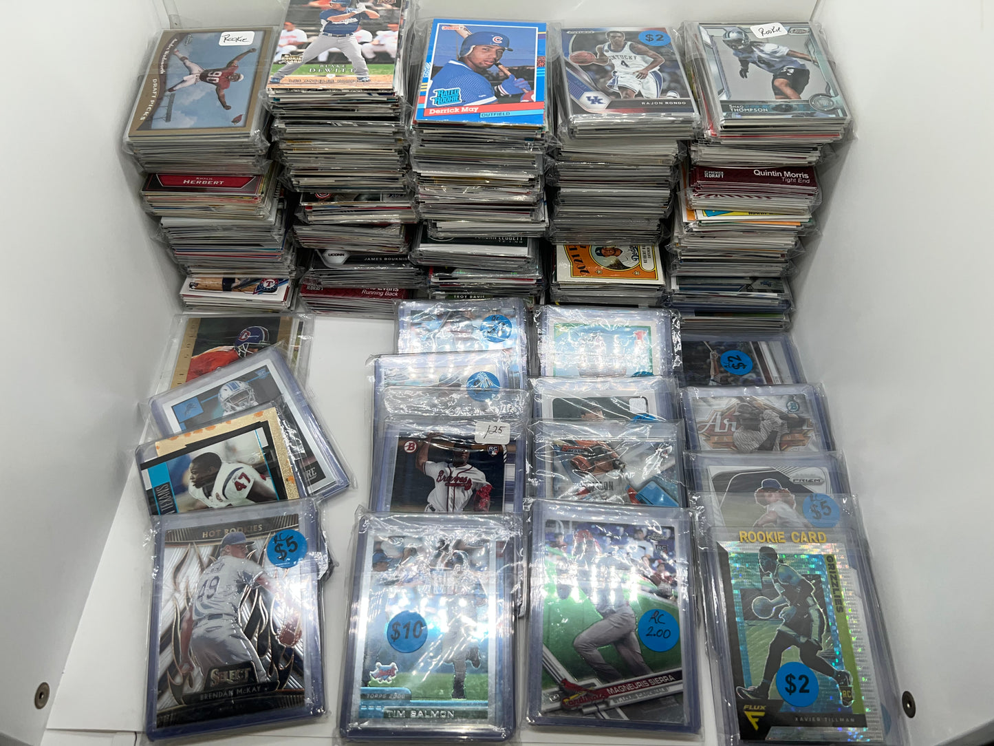 Multi Sports Rookie (RC) Card Lot - 1300 Plus Collection MLB NBA NFL