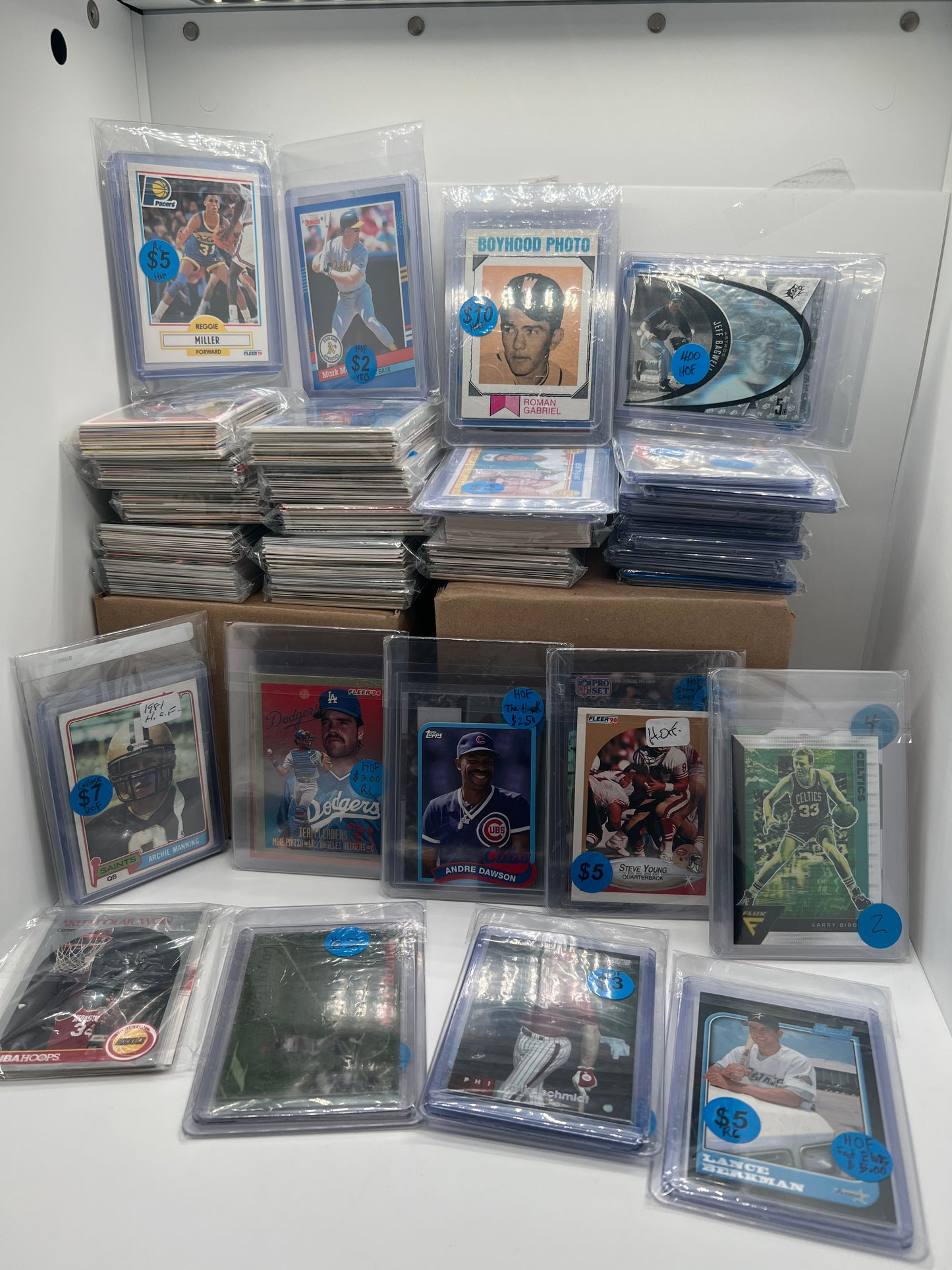 Multi Sports HOF Lot - 450 Plus Collection NBA MLB NHL NFL