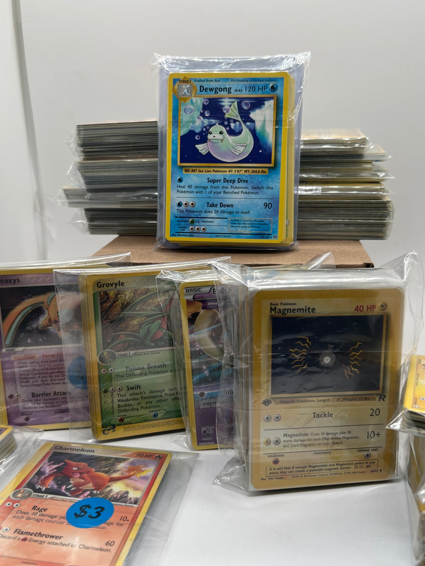 Huge Pokémon Collection 5500 Plus Lot Common, Uncommon, Rare, Holo & Vintage Base Set