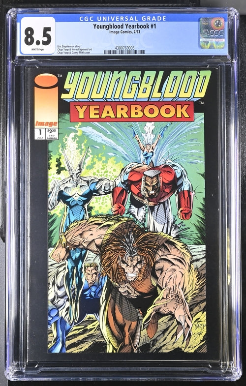 Youngblood #0 & #1 Image Comics CGC Set White Pages POP 1