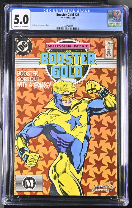 Booster Gold Blue Beetle CGC Comic Lot of (6) 1986-1988 Vintage Low POP
