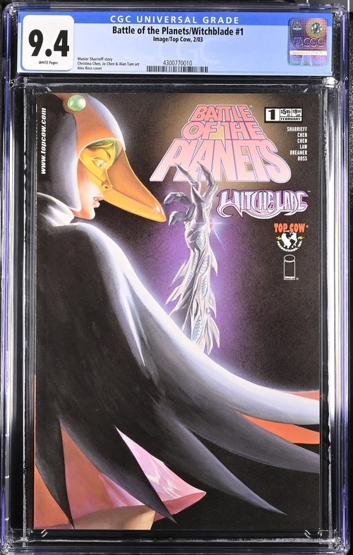Witchblade Battle of The Planets, Overkill & Lady Death Medieval Preview #1 CGC 9.4 & 9.6 Low Pop