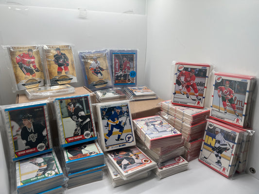 1989-1990's Vintage and 2019-20 Hockey NHL Card Lot (1100 plus)