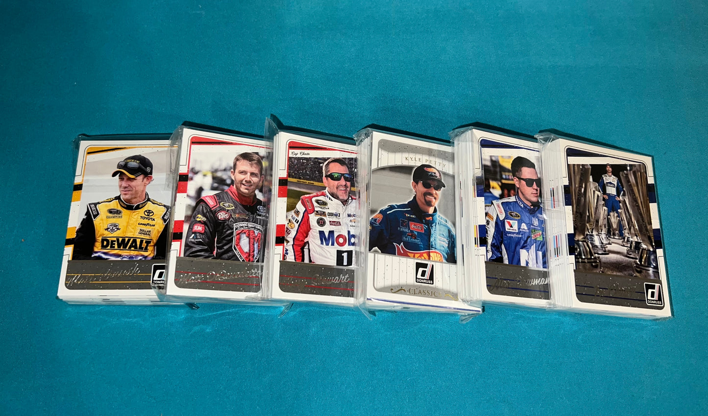 2017 Panini Donruss Racing 200 Plus Card Lot Collection