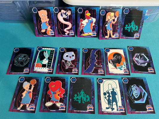 Space Jam Blue Parallel Card Lot (16) Basketball Sport Upper Deck