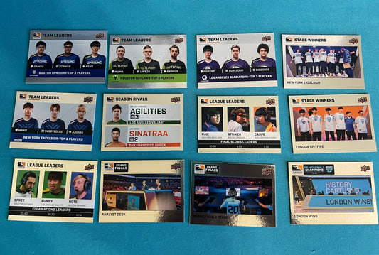 Upper Deck Overwatch League Variant Card Lot