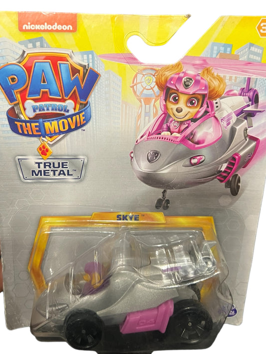Nickelodeon PAW Patrol: The Movie Skye Die-Cast Vehicle True Metal Car Toy