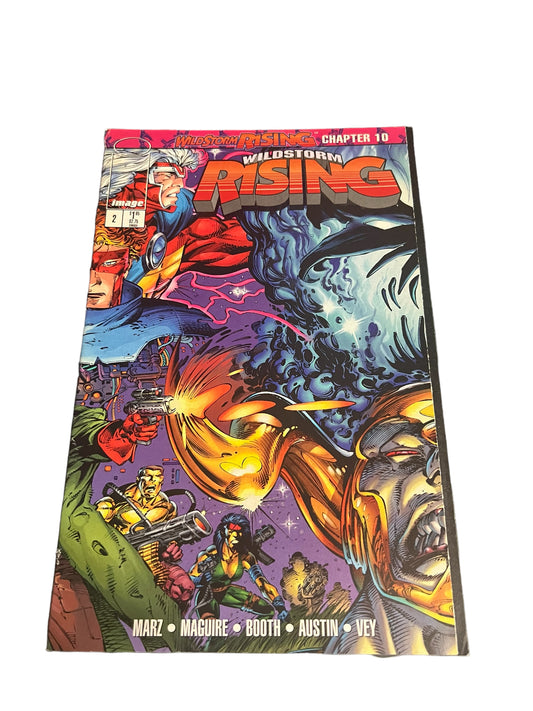 WildStorm Rising #2 Image Comic White Pages