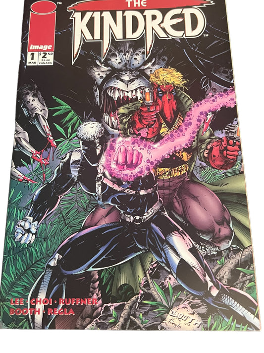 The Kindred Issue 1 Image Comic White Pages