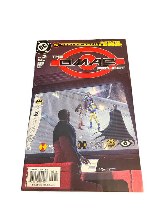 The OMAC Project #2 - DC 2005 - Infinite Crisis - Cover by Jose Ladrónn White Pages