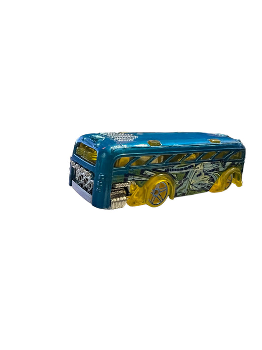 Hot Wheels 2000 Surfin' School Bus Rare Model 1186MJ, 1, NL, Malaysia Blue