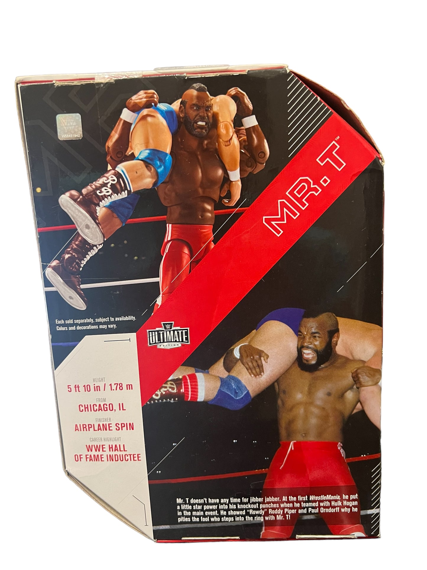 Mattel WWE Ultimate Edition Series 13 Mr. T Ultimate Articulation Action Figure