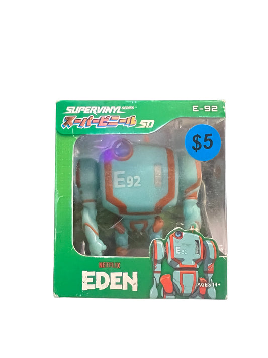 Super 7 Netflix Anime Eden Supervinyl Action Figure (3inch E-92), Multi-color