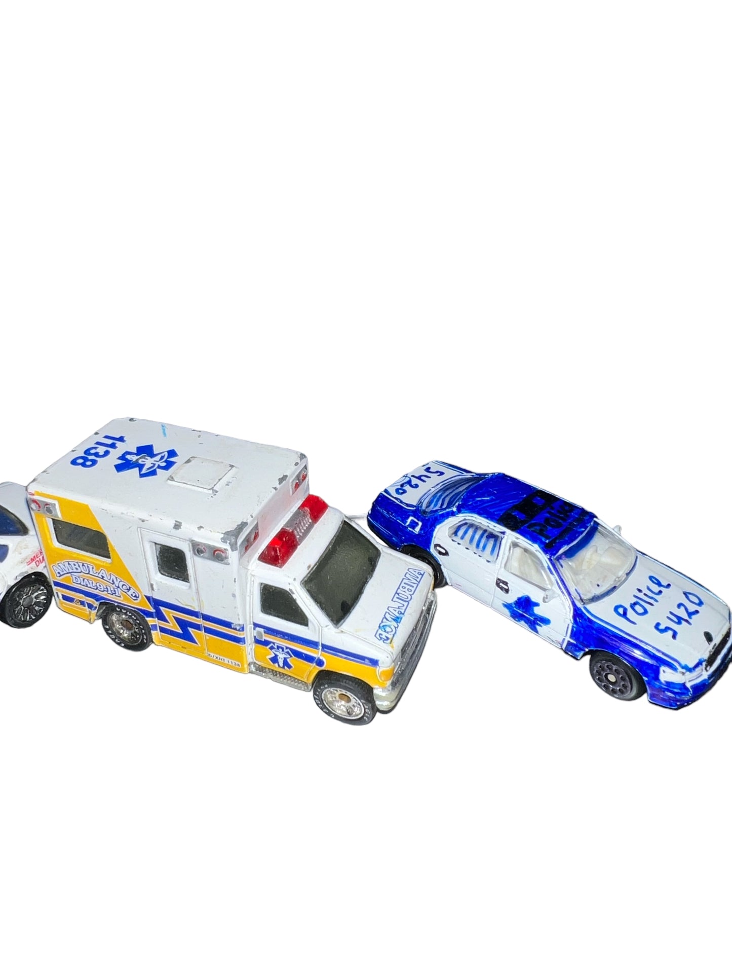 EMS Ambulance Matchbox Mattel Police Chevrolet Lot