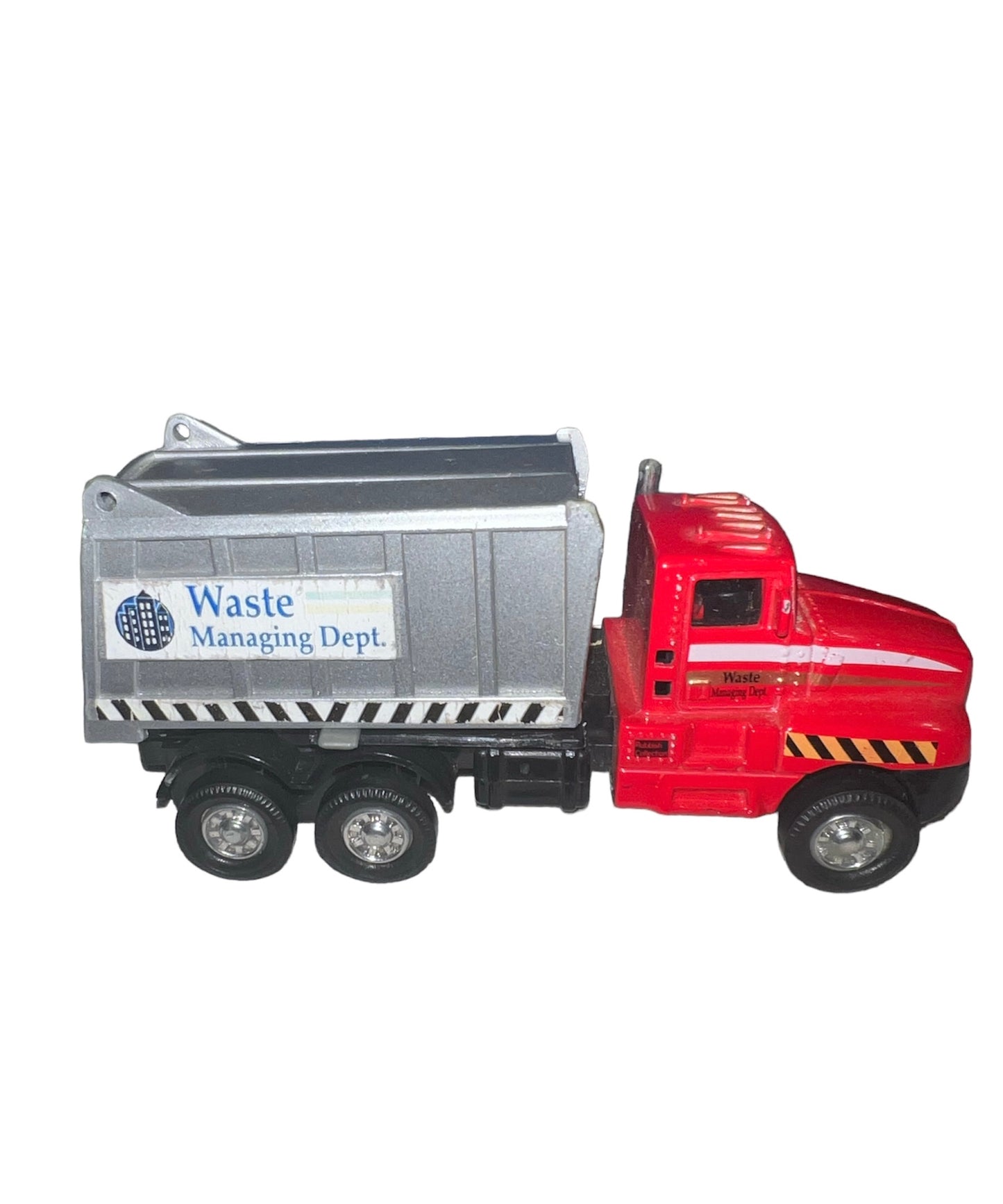 Showcaste Red Waste Managing Dept Truck 6" Diecast