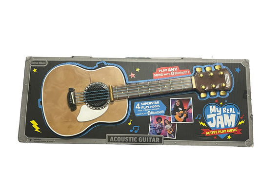 Little Tikes My Real Jam Acoustic Guitar With Bluetooth