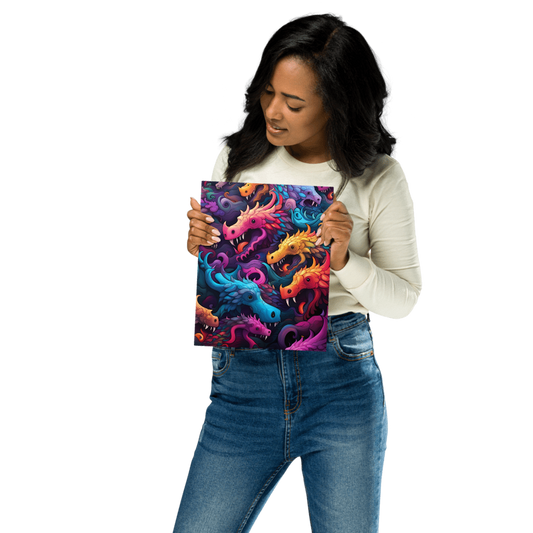 Dragon Symphony - Metal prints 8x10 in