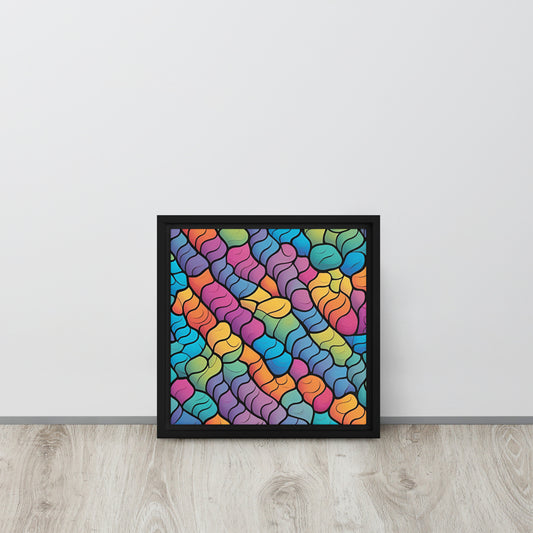 Bubble Gum - Framed Canvas
