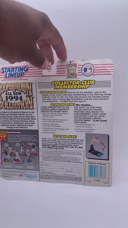 Ty Cobb Starting Lineup Cooperstown Collection