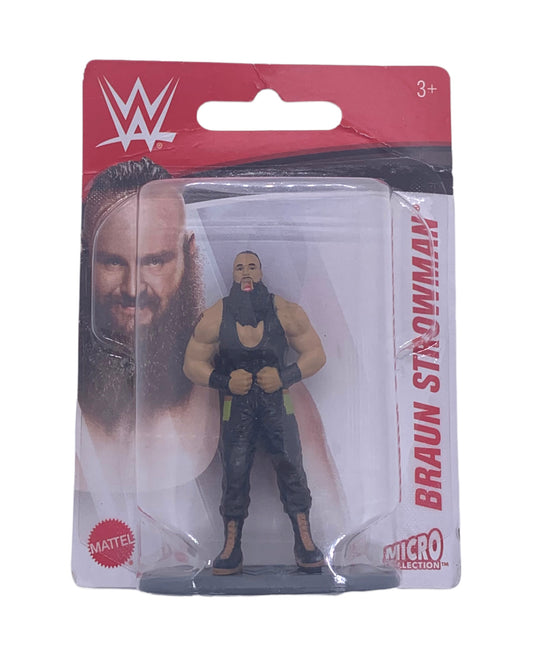 WWE Braun Strowman Mattel Micro Collection 3" Tall Mini Action Figure