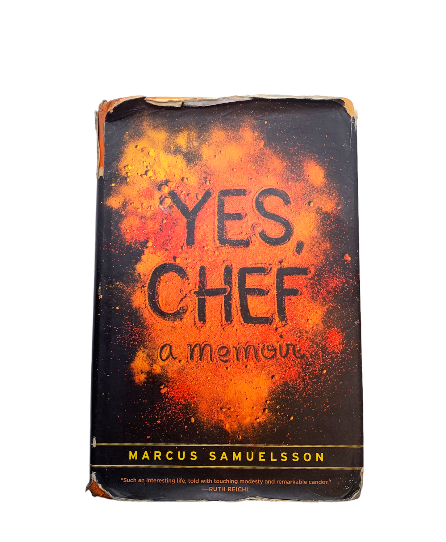 Yes, Chef: A Memoir By Marcus Samuelsson - Hardback Cover Autographed Signture