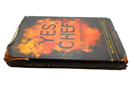 Yes, Chef: A Memoir By Marcus Samuelsson - Hardback Cover Autographed Signture