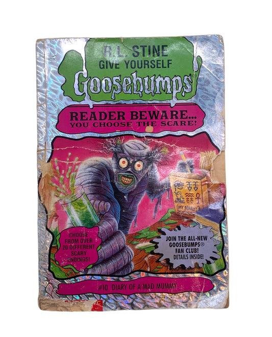 Goosebumps Diary of a Mad Mummy