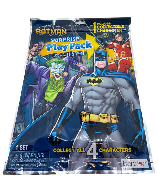 Batman Surprise Play Pack Grab and Go Coloring Book & Activity Set w Figure