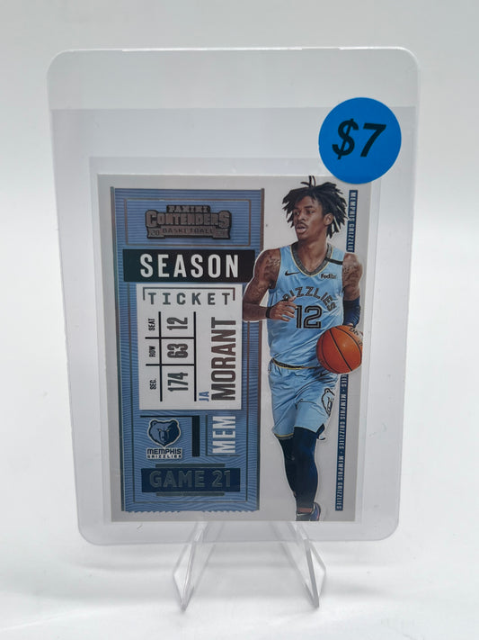 Panini Contenders 2021 Basketball Ja Morant 75