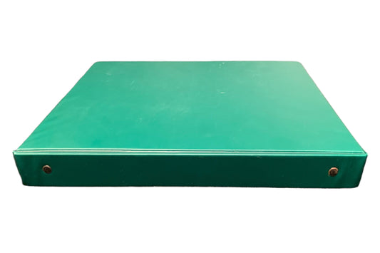 9-Pocket Card Sleeves with Green Portfolio Binder (Combo)