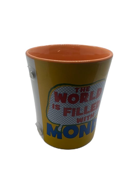 Peanuts Charlie Brown & Snoopy The World Is Filled With Mondays Coffee Mug