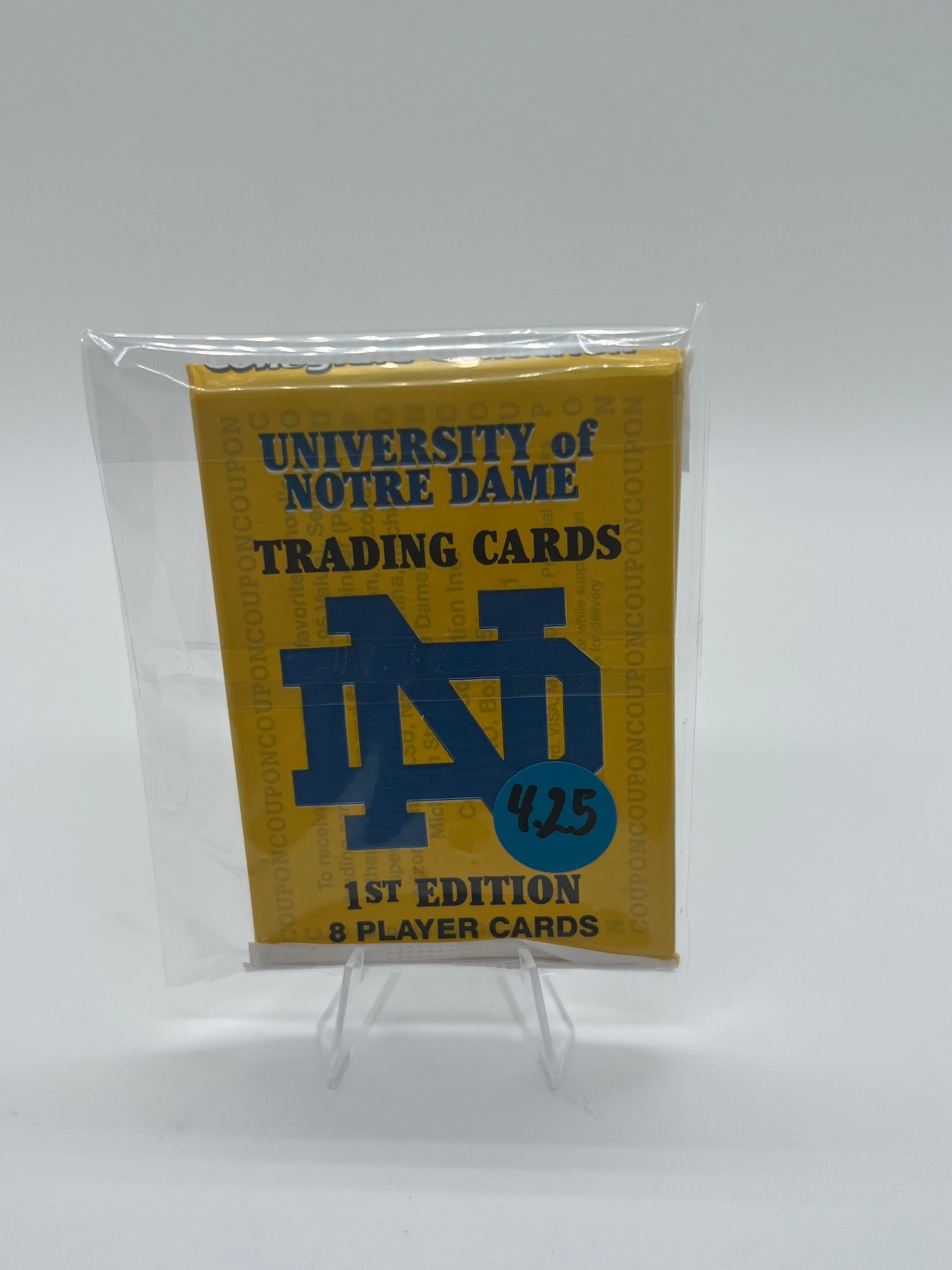 1990 Notre Dame Fighting Irish 1st Edition Pack 1990 Notre Dame Fighting Irish 1st Edition Pack