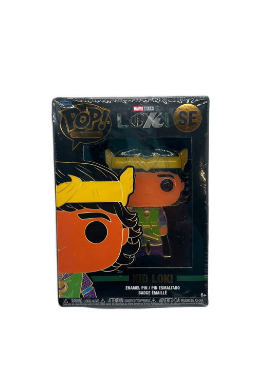 Funko Pop Enamel Pin Kid Loki SE