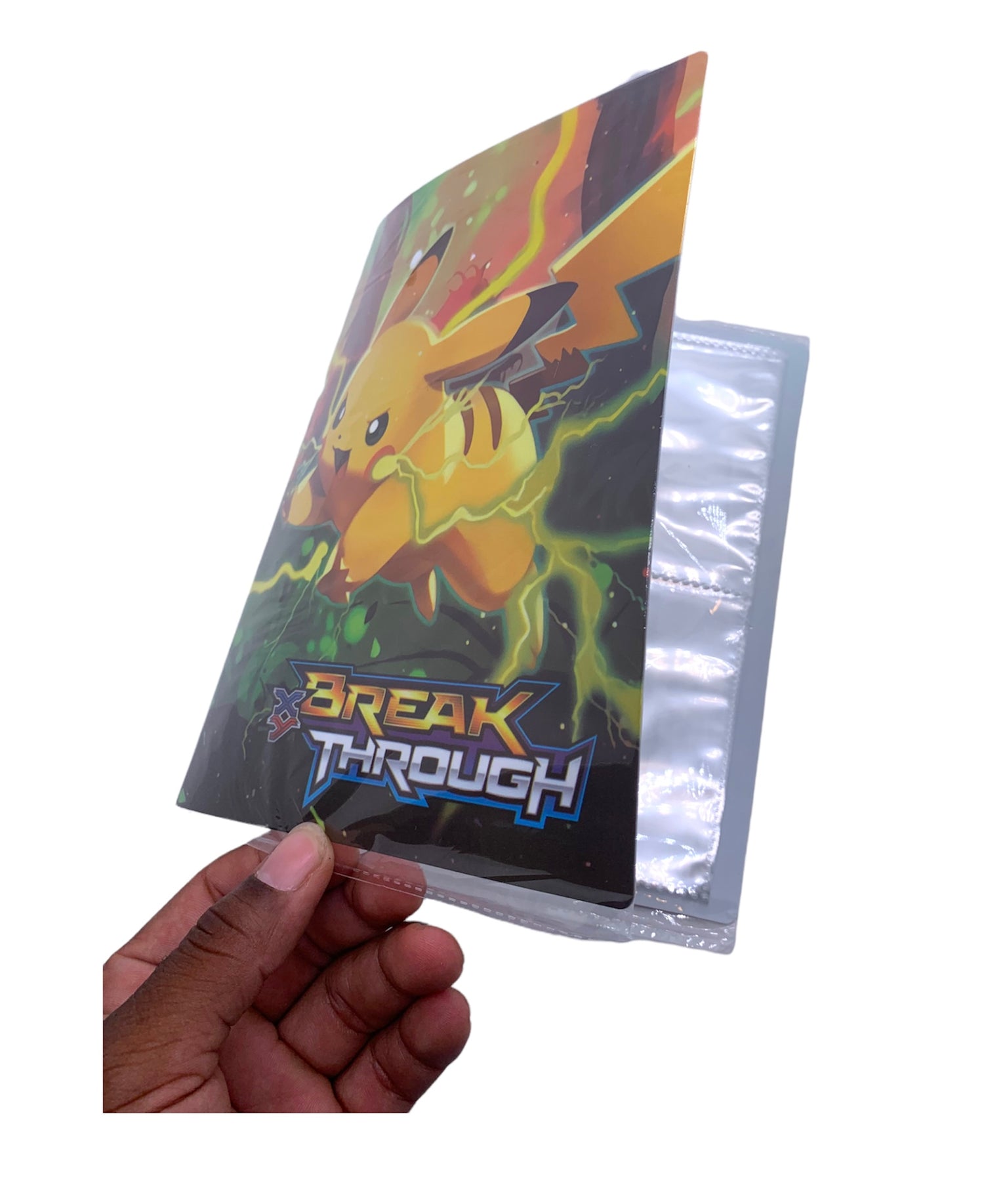Ultra Pro Pokemon 4-Pocket Card Binder Breakthrough Pikachu XY PapaTrinity Ultra Pro Pokemon 4-Pocket Card Binder Breakthrough Pikachu XY PapaTrinity