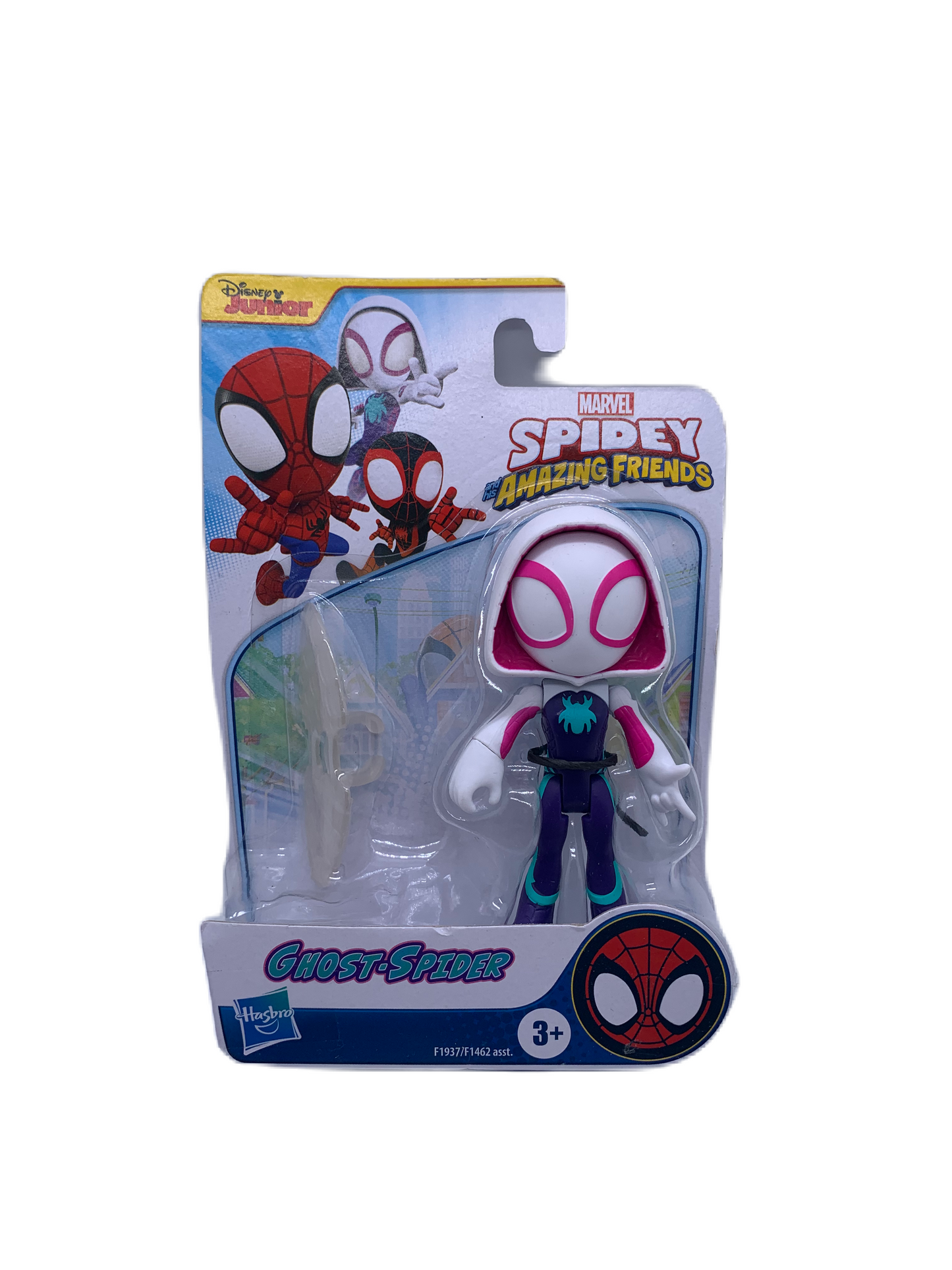 Spider-Man Spidey and His Amazing Friends Ghost-Spider Hero Figure 4-Inch