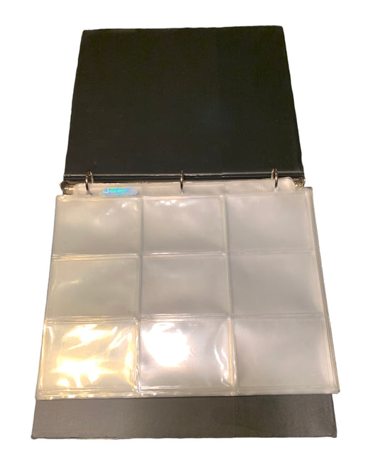 9-Pocket Card Sleeves with Green Portfolio Binder (Combo)